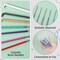 60 Pcs Needle Felting Needles 7 Colors,Wool Felting Supplies in 7 Sizes Needle Felting Tool with Twisted, Cone, Triangular Metal Felting Needles Color Coded Felting Needles for Beginners
